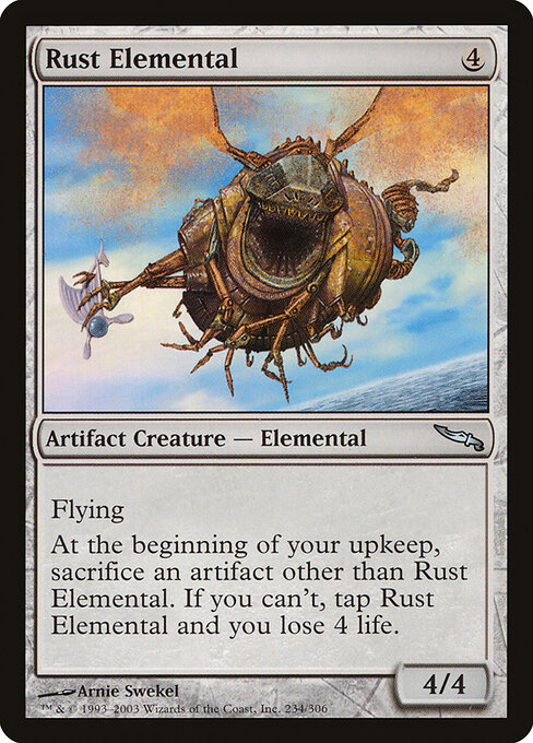 Rust Elemental — art by Arnie Swekel