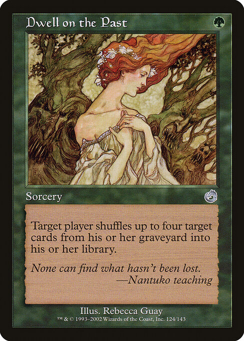 Dwell on the Past — art by Rebecca Guay