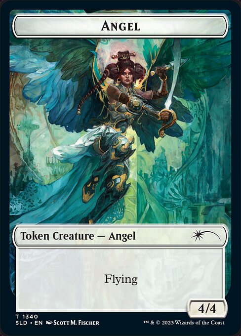 Angel — art by Scott M. Fischer