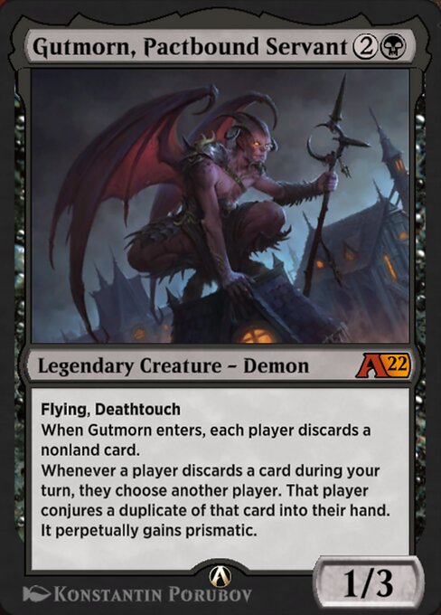 Gutmorn, Pactbound Servant — art by Konstantin Porubov