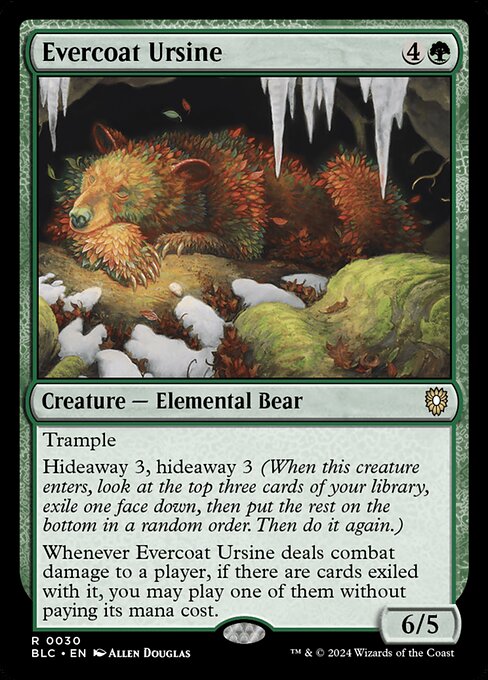Evercoat Ursine — art by Allen Douglas