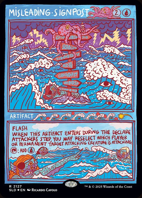 Misleading Signpost — art by Ricardo Cavolo