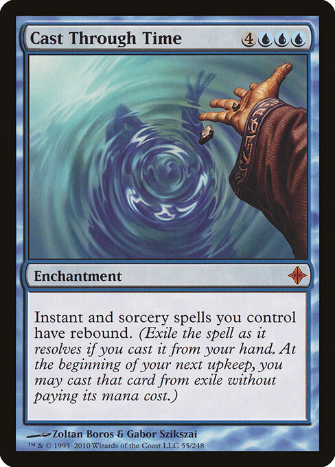 Cast Through Time — art by Zoltan Boros & Gabor Szikszai