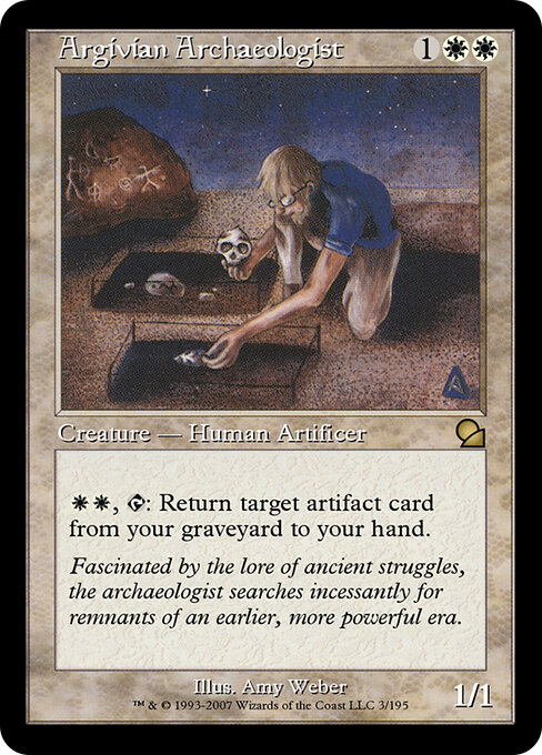 Argivian Archaeologist — art by Amy Weber