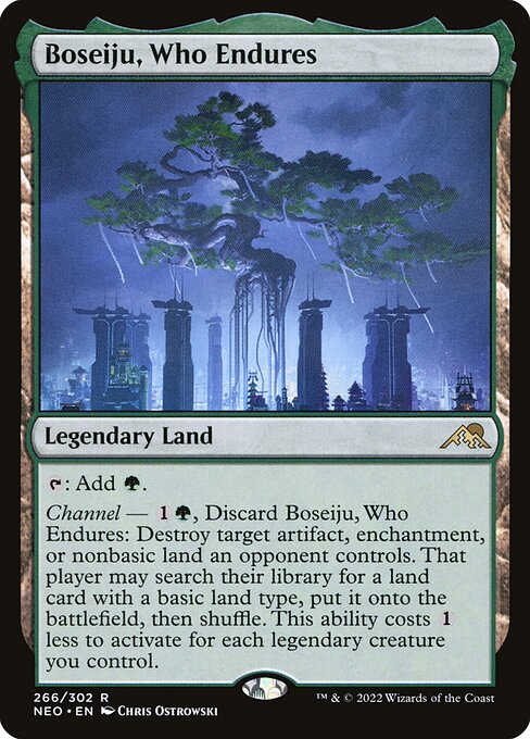 Boseiju, Who Endures — art by Chris Ostrowski