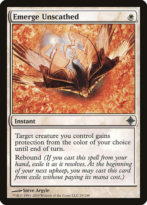 Emerge Unscathed — art by Steve Argyle