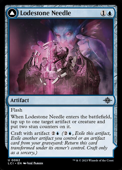Lodestone Needle // Guidestone Compass — art by José Parodi