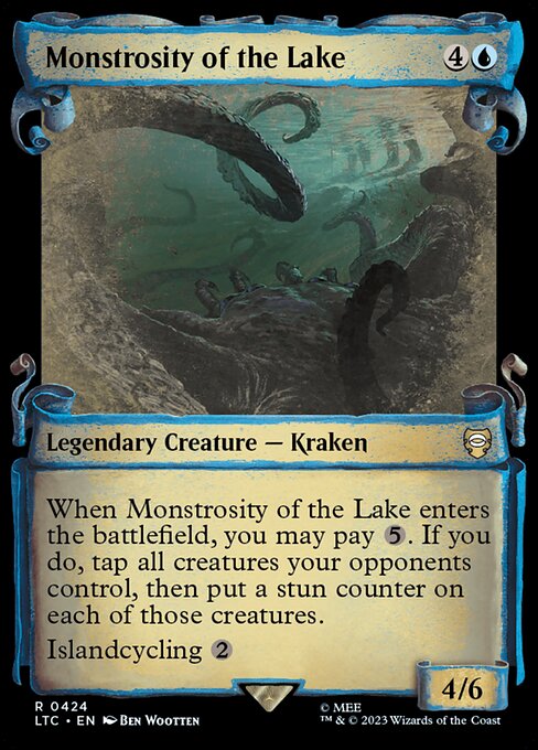 Monstrosity of the Lake — art by Ben Wootten