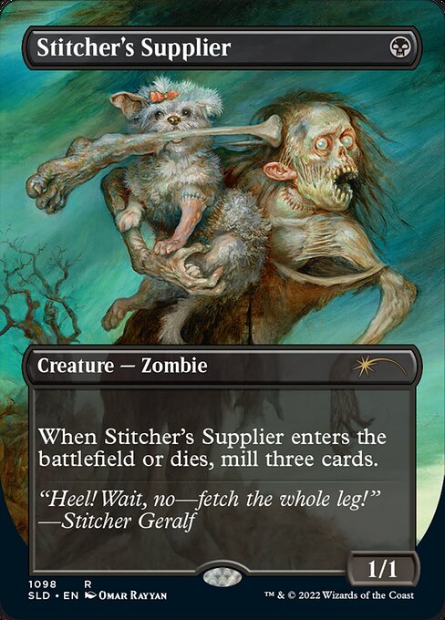 Stitcher's Supplier — art by Omar Rayyan