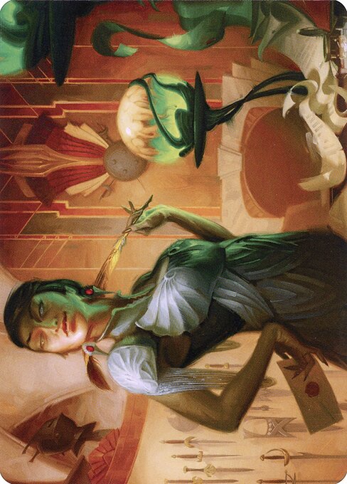 Mari, the Killing Quill // Mari, the Killing Quill — art by Rob Rey
