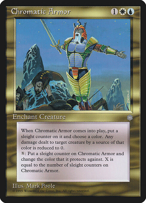 Chromatic Armor — art by Mark Poole