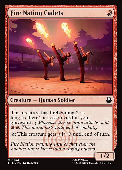 Fire Nation Cadets — art by Rafater