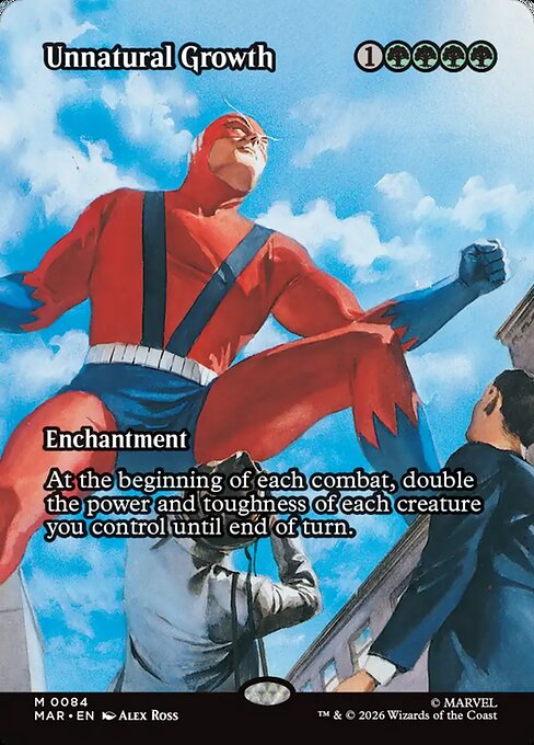 Unnatural Growth — art by Alex Ross