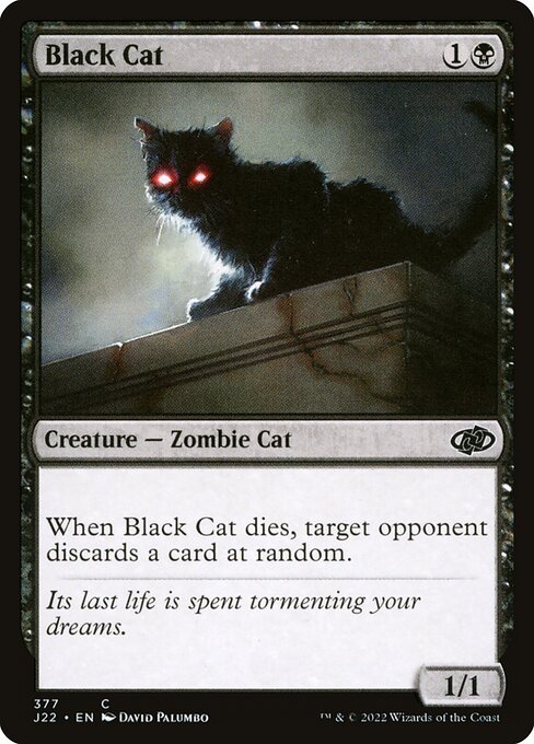Black Cat — art by David Palumbo