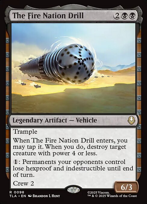 The Fire Nation Drill — art by Brandon L. Hunt