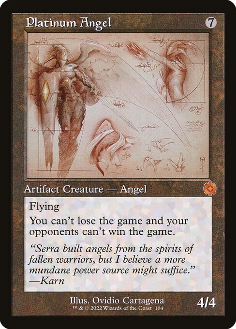 Platinum Angel — art by Ovidio Cartagena