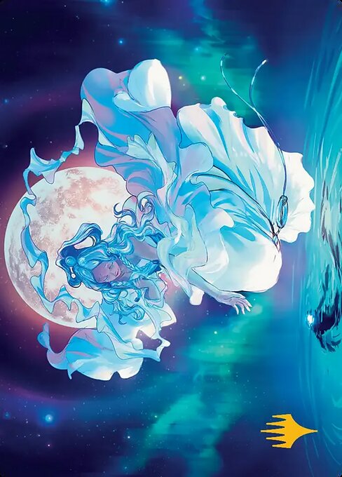 Yue, the Moon Spirit // Yue, the Moon Spirit — art by Yuumei