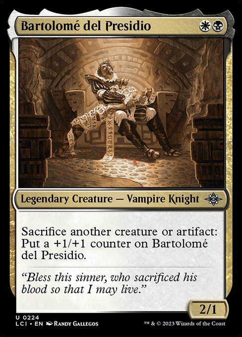 Bartolomé del Presidio — art by Randy Gallegos