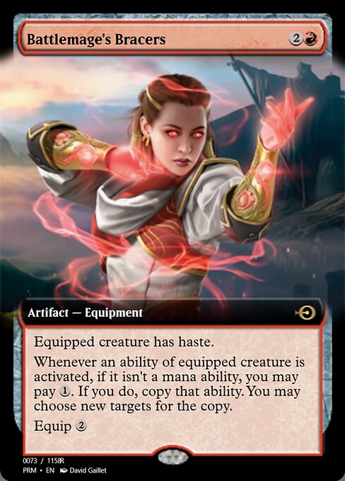 Battlemage's Bracers — art by David Gaillet