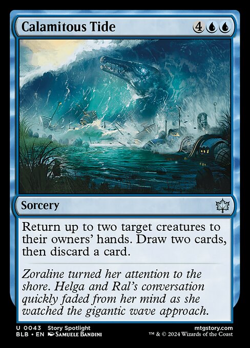 Calamitous Tide — art by Samuele Bandini