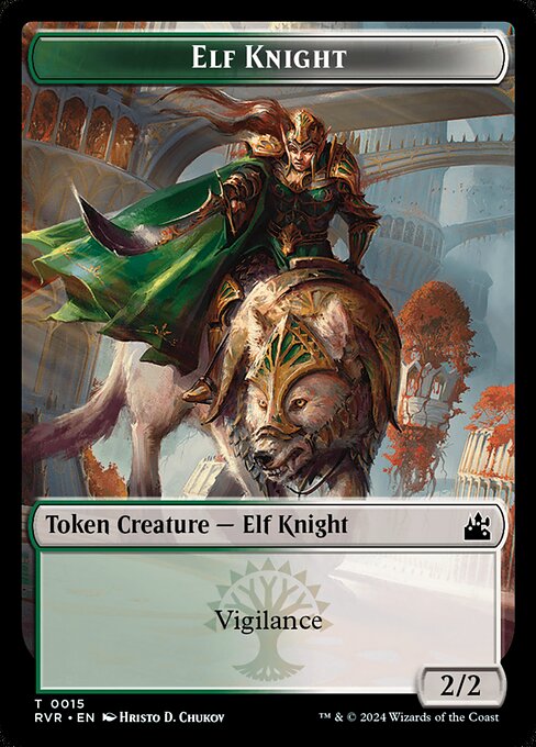 Elf Knight — art by Hristo D. Chukov
