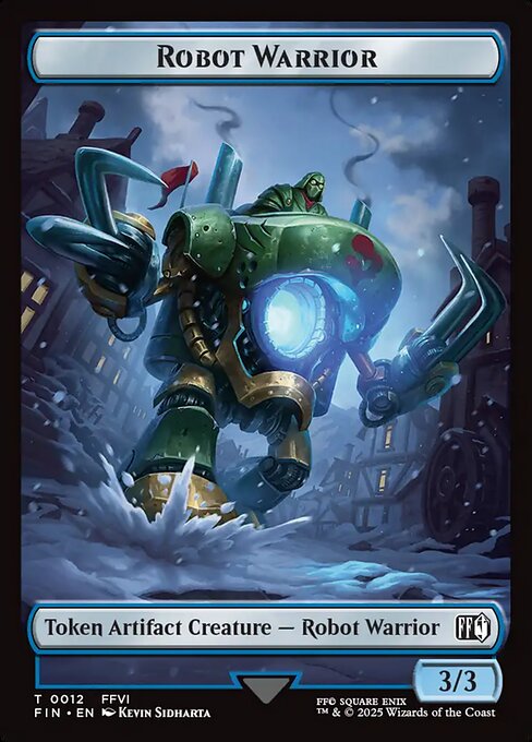 Robot Warrior — art by Kevin Sidharta