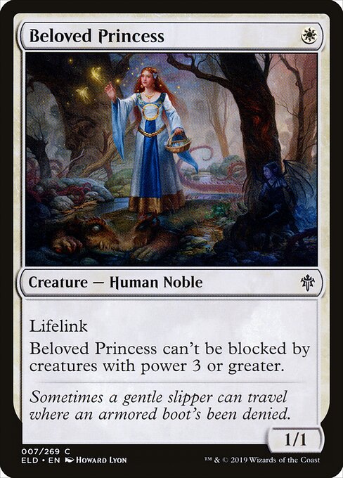 Beloved Princess — art by Howard Lyon