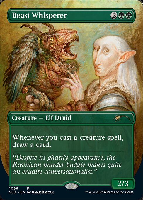 Beast Whisperer — art by Omar Rayyan
