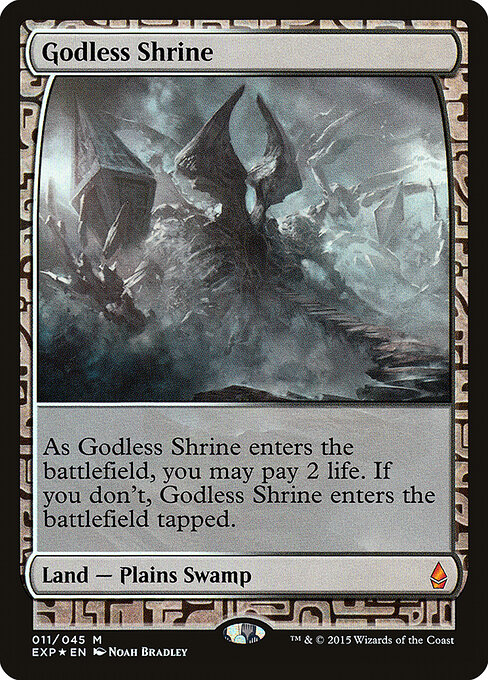 Godless Shrine — art by Noah Bradley