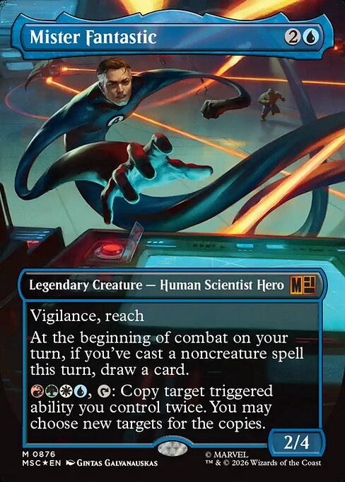 Mister Fantastic — art by Gintas Galvanauskas