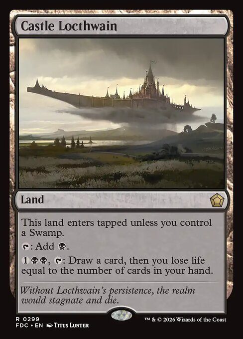 Castle Locthwain — art by Titus Lunter