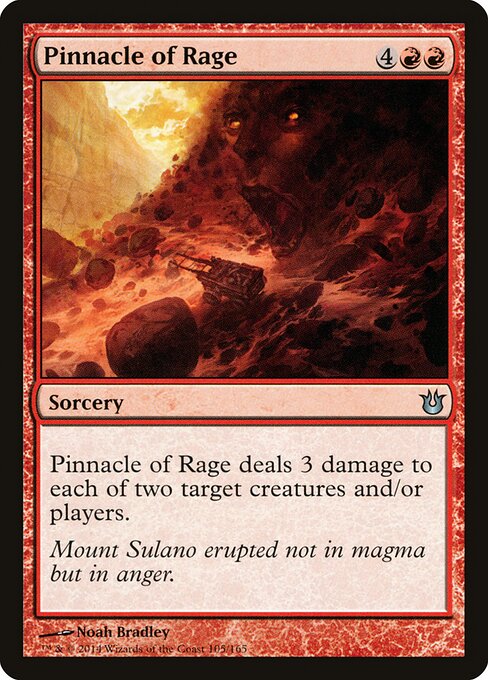 Pinnacle of Rage — art by Noah Bradley