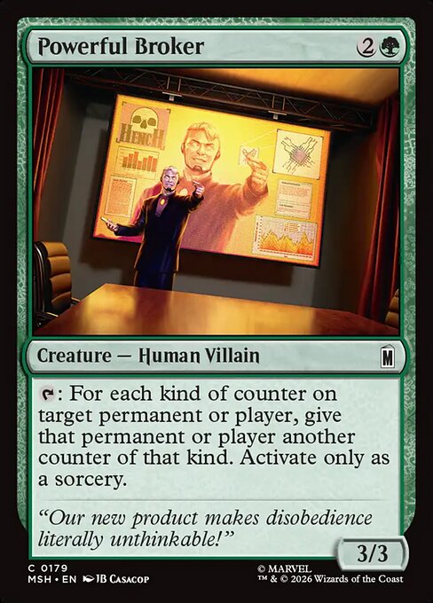 Powerful Broker — art by JB Casacop
