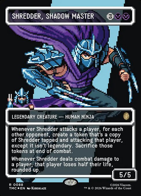 Shredder, Shadow Master — art by Kirokaze