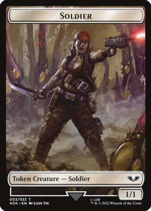 Soldier — art by Lixin Yin