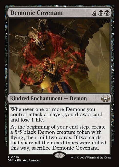 Demonic Covenant — art by L.A. Draws