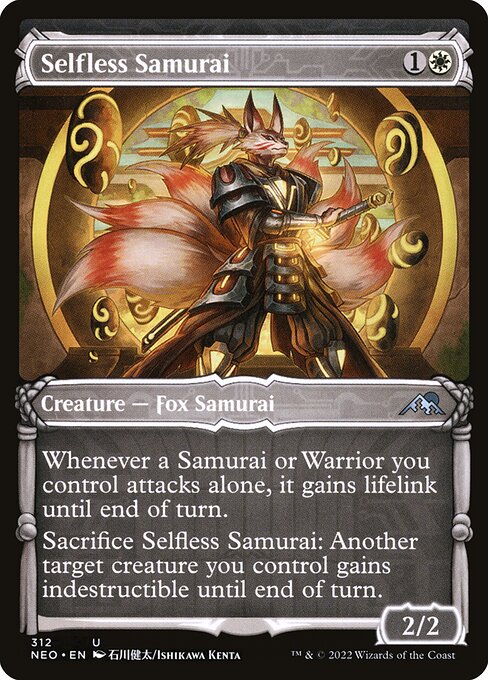 Selfless Samurai — art by Ishikawa Kenta
