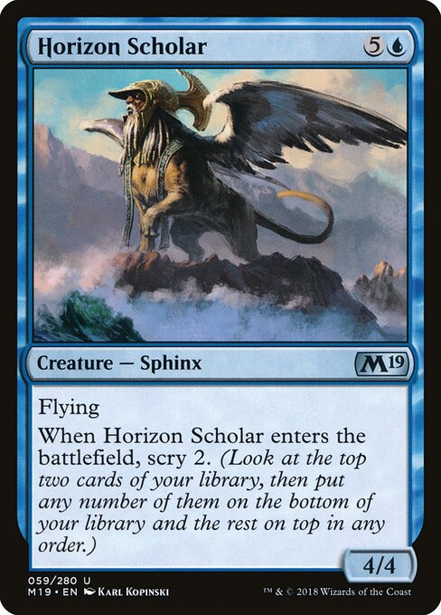 Horizon Scholar — art by Karl Kopinski