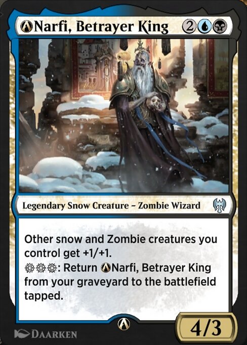 A-Narfi, Betrayer King — art by Daarken