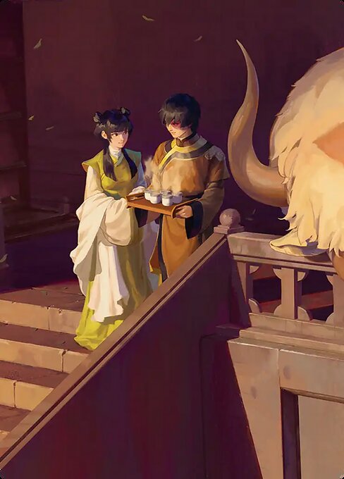 Mai and Zuko // Mai and Zuko — art by Brian Yuen