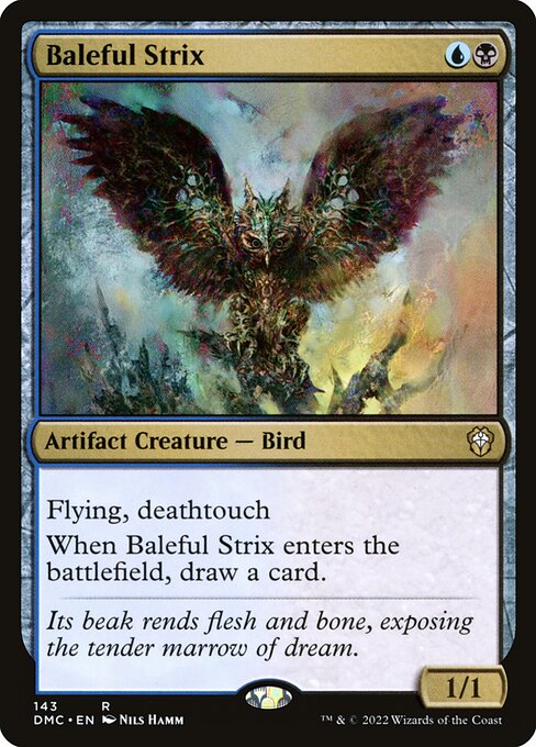 Baleful Strix — art by Nils Hamm