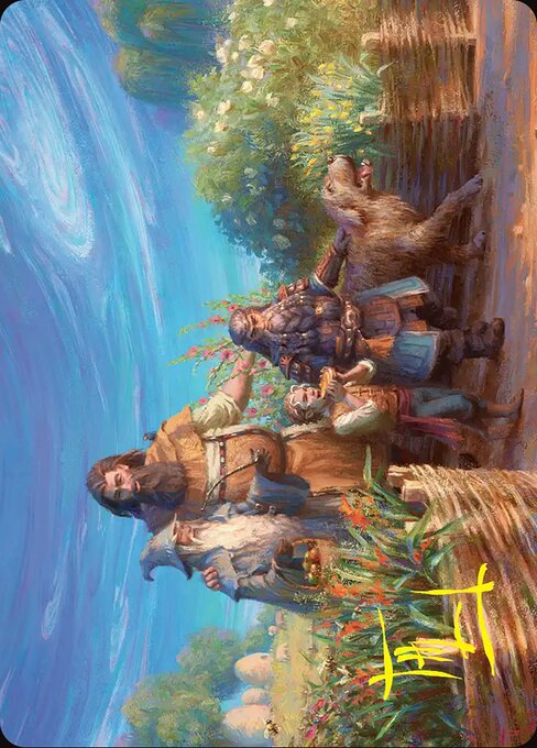 Beorn's Hospitality // Beorn's Hospitality — art by Harkalé Linaï