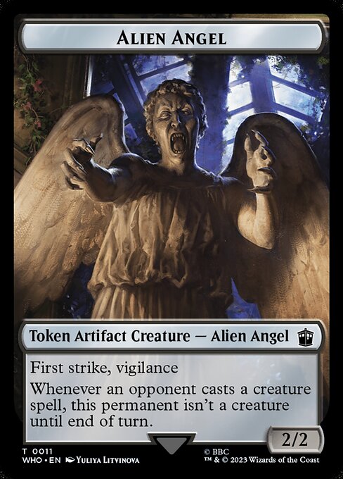 Alien Angel — art by Yuliya Litvinova