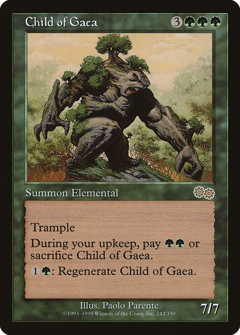 Child of Gaea — art by Paolo Parente