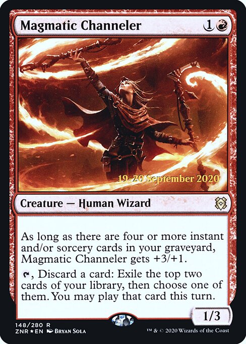 Magmatic Channeler — art by Bryan Sola