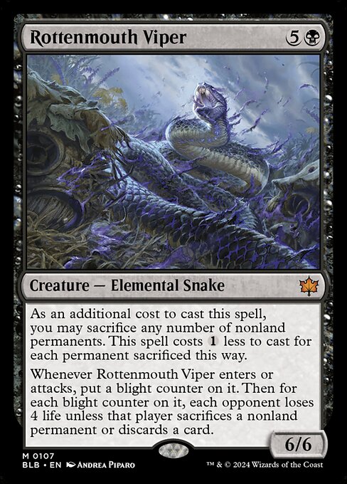 Rottenmouth Viper — art by Andrea Piparo