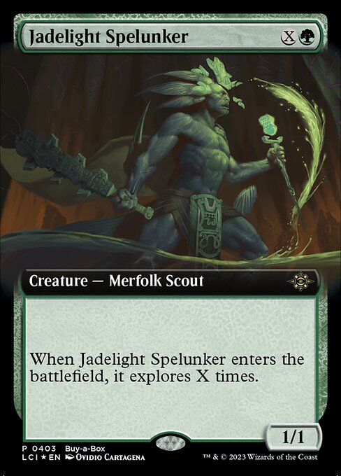 Jadelight Spelunker — art by Ovidio Cartagena