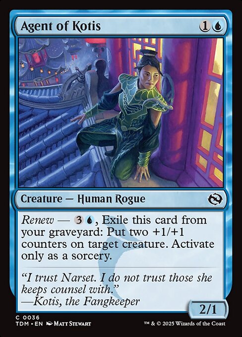Agent of Kotis — art by Matt Stewart