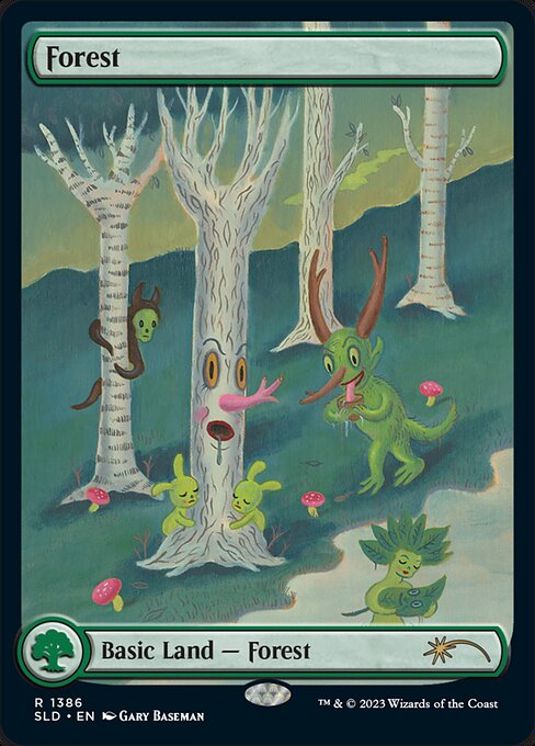 Forest — art by Gary Baseman