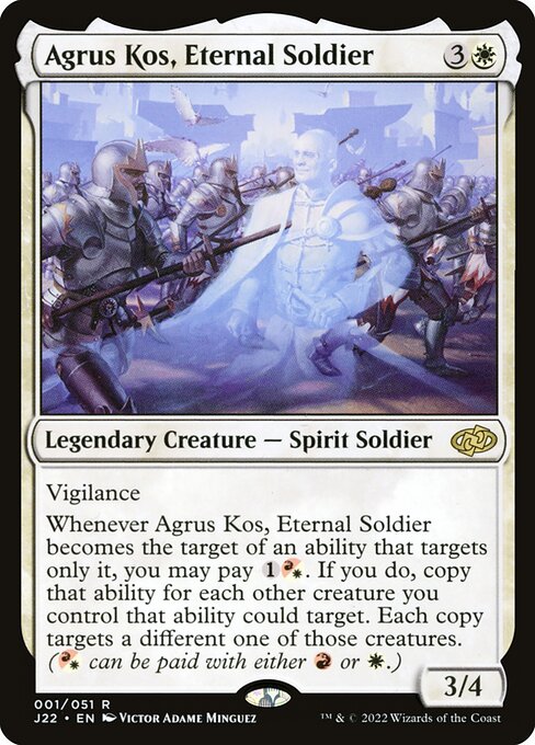 Agrus Kos, Eternal Soldier — art by Victor Adame Minguez